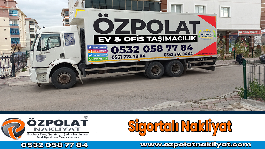Sigortalı evden eve taşımacılık Ankara Sigortalı Nakliyat taşıma şirketi