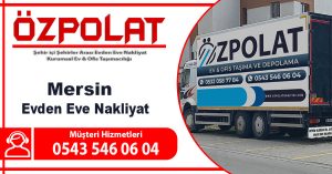 Mersin evden eve nakliyat Mersin nakliyat firması
